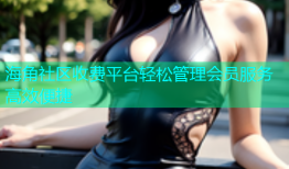海角社区收费平台轻松管理会员服务高效便捷
