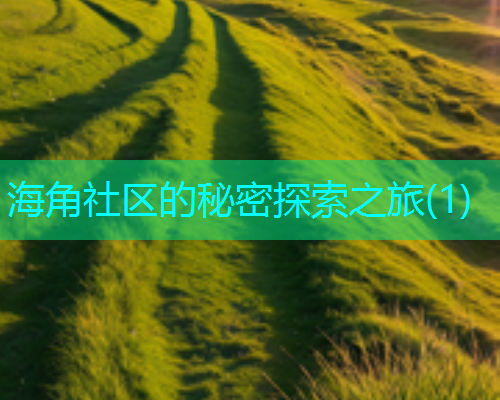 海角社区的秘密探索之旅(1)